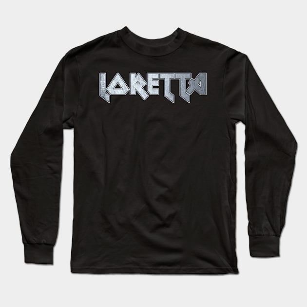 Heavy metal Loretta Long Sleeve T-Shirt by KubikoBakhar